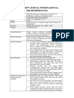 Uts Review Jurnal Internasional MK Biospikologi (Gangguan Tidur) Enggel Bayu Pratama