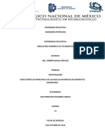 Características Principales de Las Mallas Numéricas en Diferentes Geometrías (PEPE)