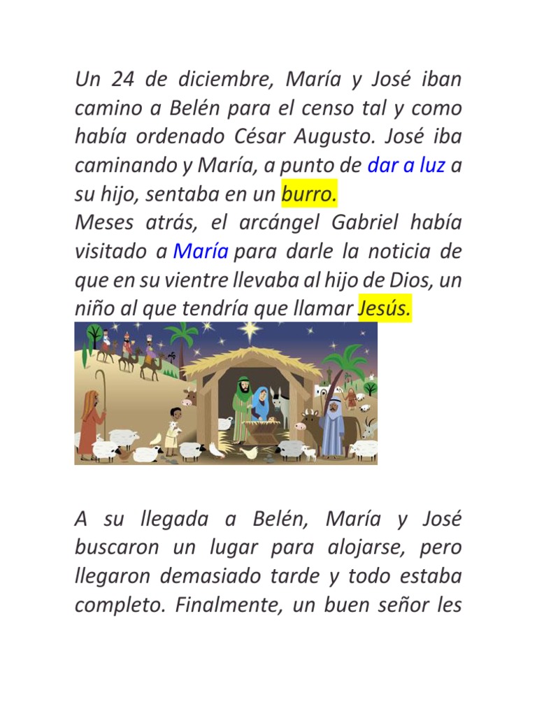 Historia de La Navidad | PDF