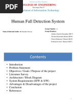 Human Fall Detection System: Department of Information Technology