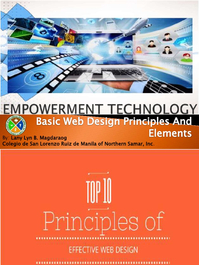 Basic Web Design Principles and Elements | PDF | Web Design | Websites