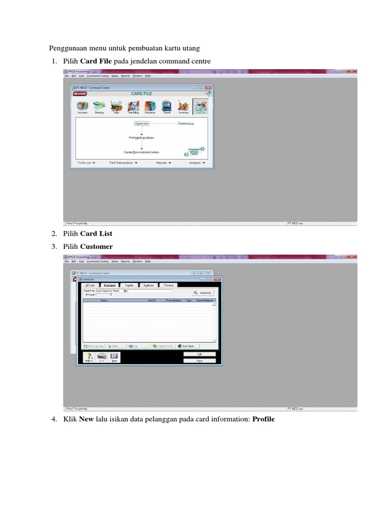 Materi Kd 4 Komputer Akuntansi Myob Smk Kelas Xi Pdf