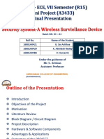 B.TECH - ECE, VII Semester (R15) Mini Project (A3433) Final Presentation