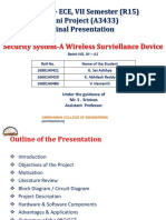 Wireless Surveillance Device Final Presentation