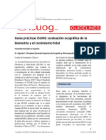 ISUOG Ultrasound Assessment of Fetal Biometry and Growth Spanish