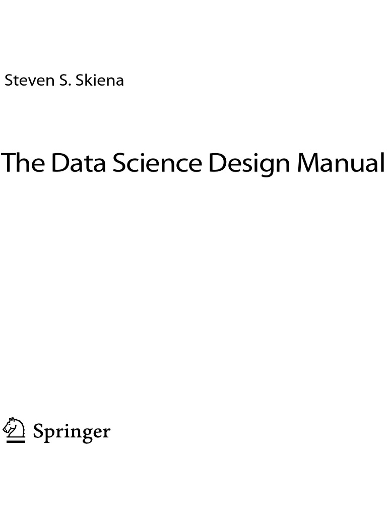 Data Science Design Manual - Skiena | PDF | Correlation And Dependence | Matrix (Mathematics)