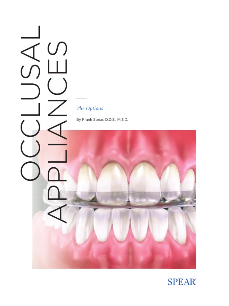 Occlusal Appliances Ebook PDF Orthodontics Clinical Medicine