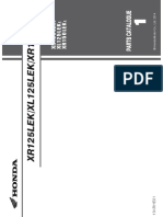 XL125 XR125 XR150 Parts Catalogue PDF