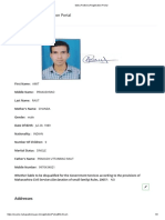 User Profile: Maha Pariksha Registration Portal