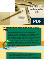 KEL 3 Permaslahan Dan Judul Ptk