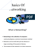 Basics of Networking