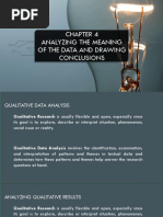 Analyzing The Meaning of Data and Drawing Conclusion