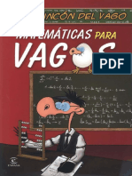 Matematicas para vagos - libro completo El rincon del vago.pdf