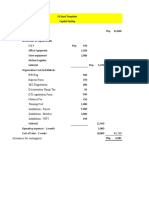 FS Excel Template Capital Outlay