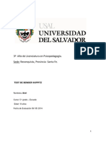 Administracion de BENDER y Analisis