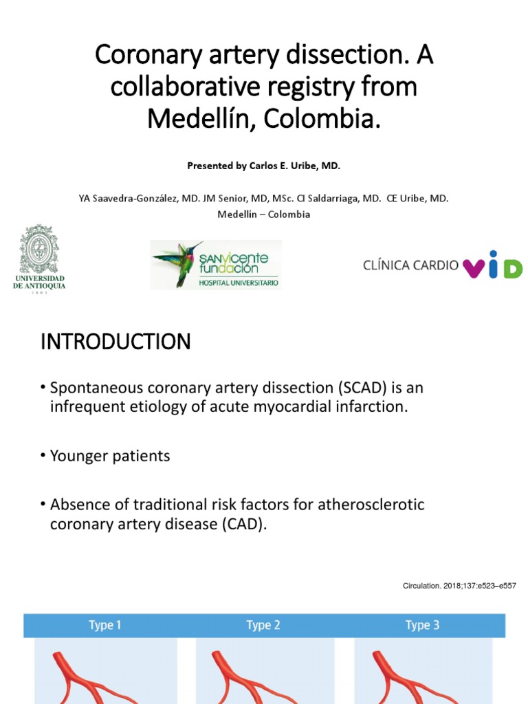 Coronary Artery Dissection Study in Medellín | PDF | Myocardial ...