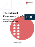 Internet Commerce Briefing: Internet Population & Online Activities Report