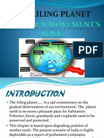 PPT On Ailing Plannet PDF