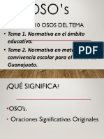 Normativas educativas en Guanajuato resumidas con OSO's