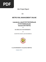 Metro Rail Management Online PDF