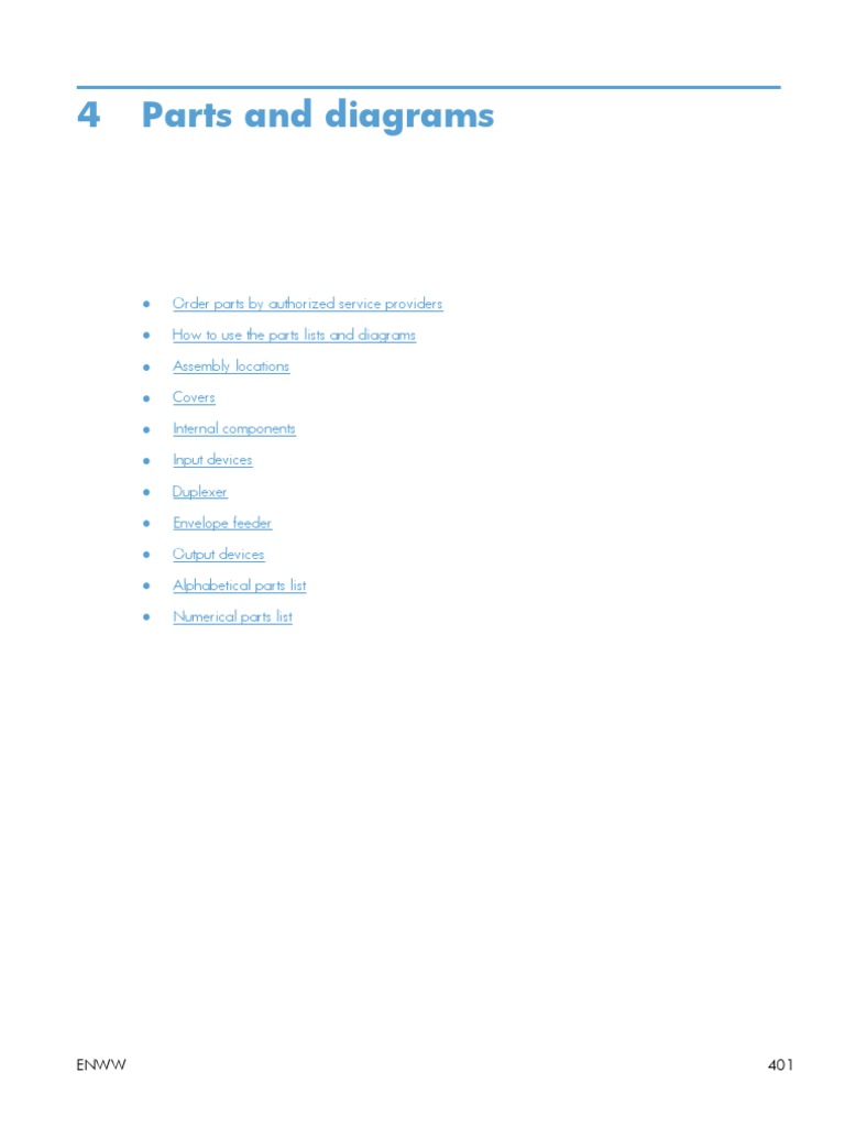 HP LaserJet M601/M602 Parts Guide | PDF | Hewlett Packard | Electrical ...