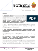 Carta Asesor Especialidades