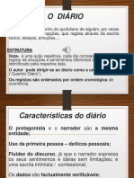 8ºano - Português - As Características do Diário