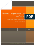 Niveles de Prevención