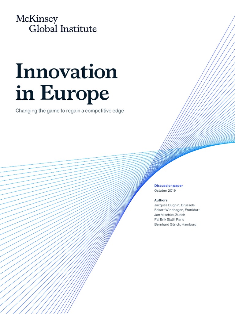 The Innovation Gap What It Means For The Future Of Europe - 666pgst