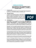 002 Terminos de Referencia Asfaltado Villa Azul - Colcabamba Concluido 222222222222