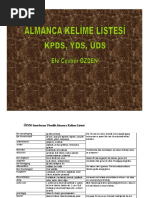 almanca kelime listesi kpds yds uds pdf