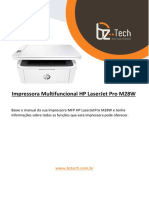 Manual Impressora Multifuncional Hp Laserjetpro m28w