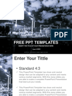 Building in Process Industry PPT Templates Standard