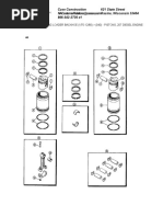 Pistons, 207 Diesel Engine