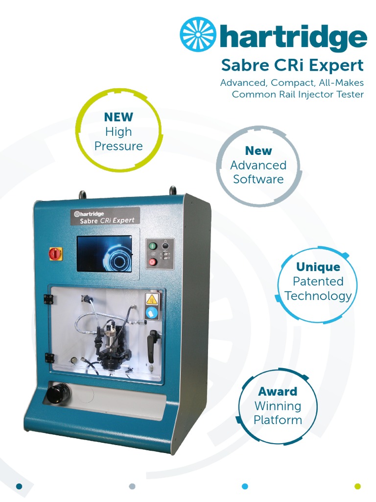 Hartridge Sabre CRi Expert Overview | PDF | Fuel Injection | Software