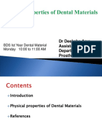 Physical Properties Dental Materials2