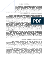 CA Pitesti Decizii Relevante Trimestrul II 2013