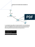 Manual Configuracion de AP Con Varios Ssid Utilizando Un Router y Un Switch