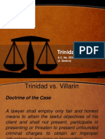 Trinidad Vs Villarin