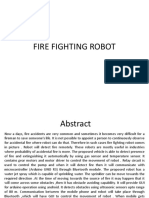 Fire Fighting Robot