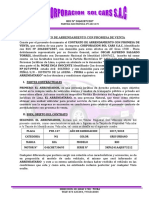 Modelo de Contrato de Venta de Vehículo