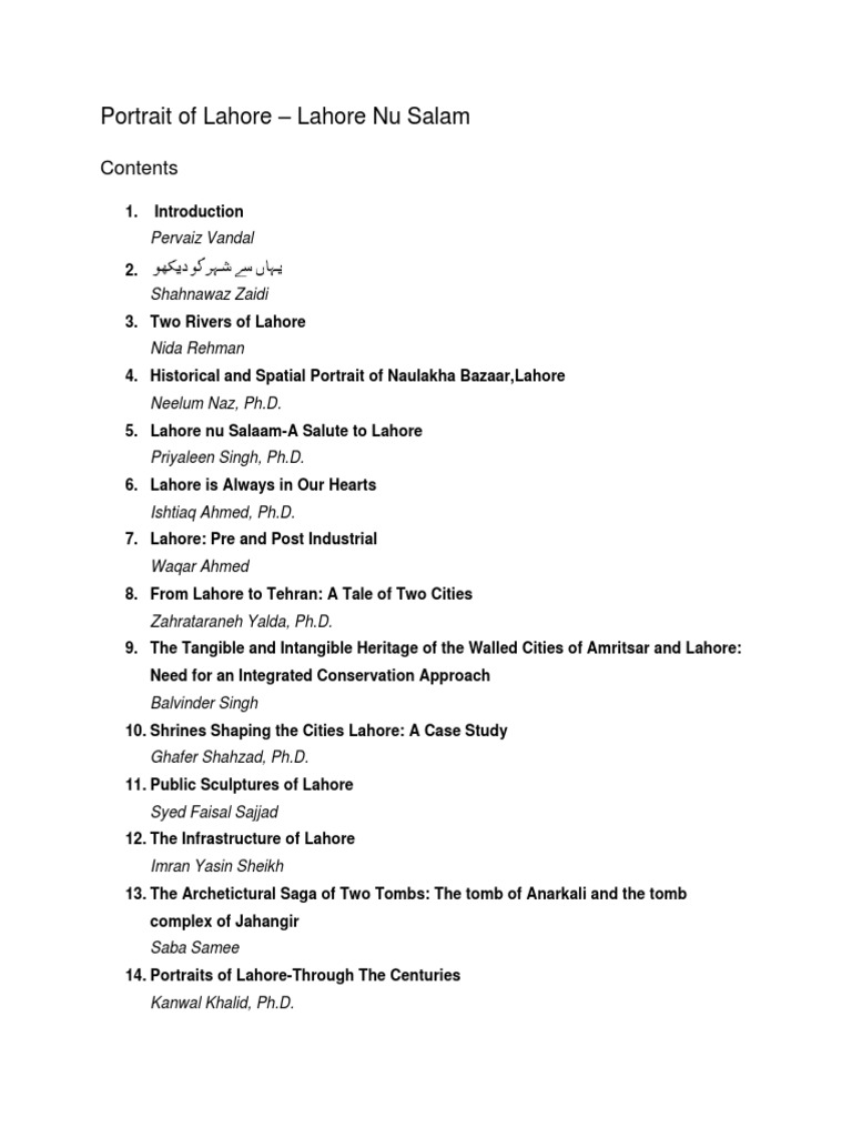 THAAP Lahore Journal-2012 PDF, PDF, British Raj