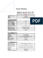 Ficha Tecnica Ascensor