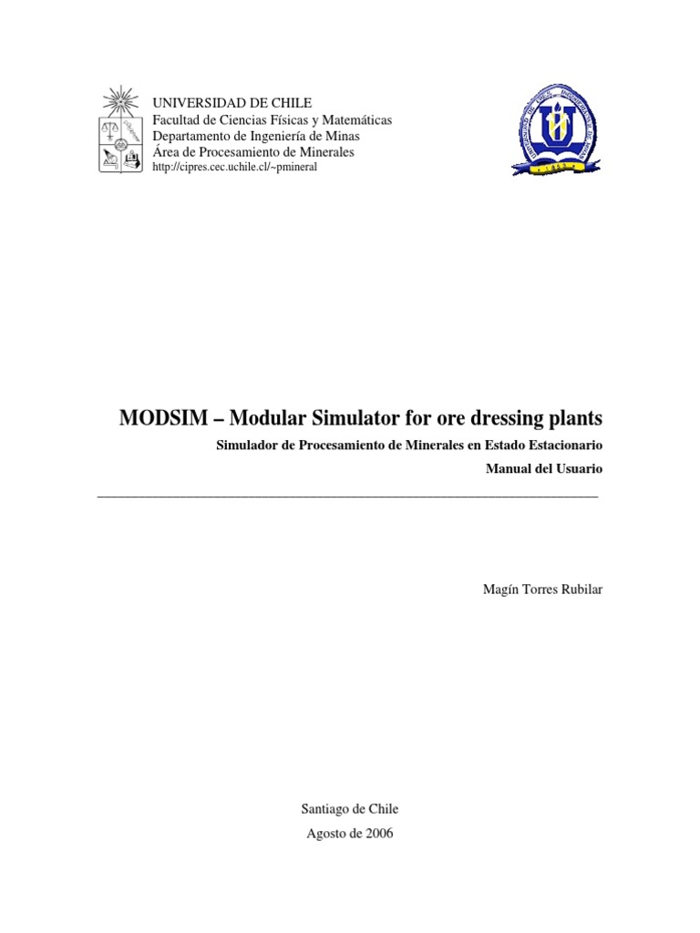 Manual MODSIM PDF | PDF