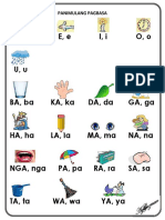 Panimulang Pagbasa Claveria PDF