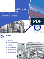 Filtración Industrias Lácteas