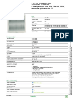 ClimaSys 38m3/h Forced Ventilation Product Data Sheet