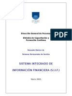 Sistema Integrado de Información Financiera (S.I.I.F.)