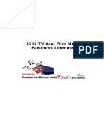 2012 TV and Film Music Business Directory - How To License Your Music