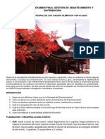 Caso de Estudio Logística Juegos Olimpicos Tokyo 2020 PDF